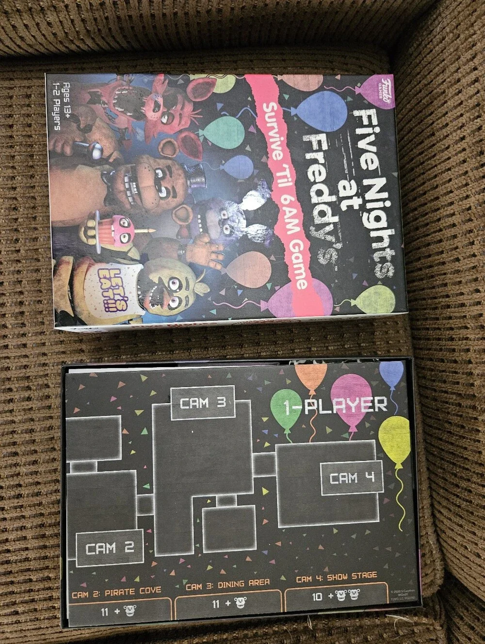 Five Nights At Freddys Survive Till 6am Game By Funko Pop Games NWT